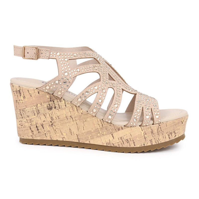 Platform Wedge Sandals  - BELPLAN39003 / 325 315