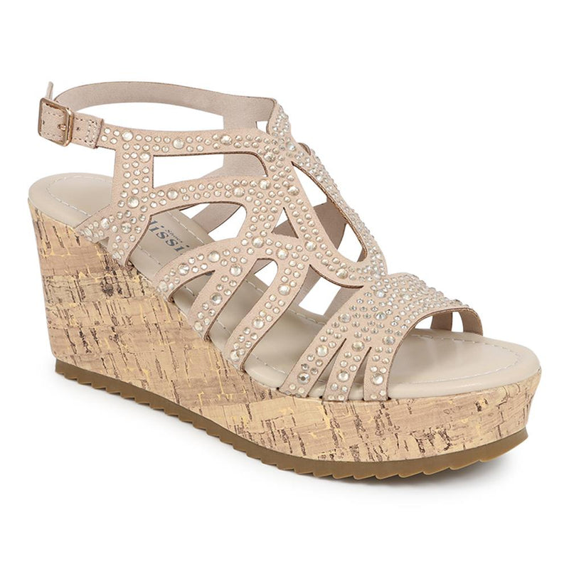 Platform Wedge Sandals  - BELPLAN39003 / 325 315