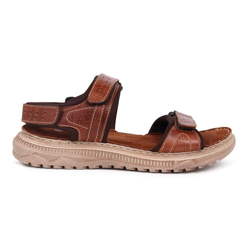 Leather Touch-Fasten Sandals  - JFOOT39013 / 325 776