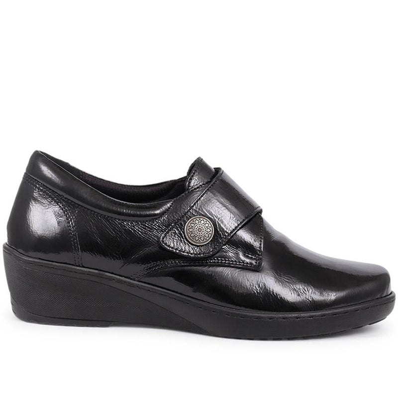 Touch-Fasten Monk Strap Shoes  - LUCK40011 / 326 612