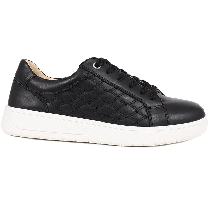 Allana Leather Lace-Up Trainers - ALLANA / 325 133