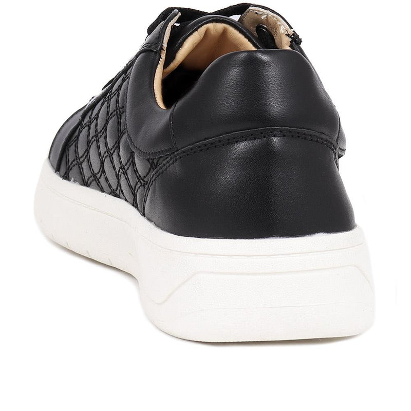 Allana Leather Lace-Up Trainers - ALLANA / 325 133