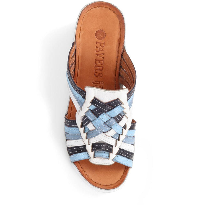 Wedge Mule Sandals  - KARY39021 / 325 503