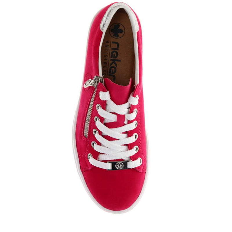 Leather Lace-Up Trainer - RKR31526 / 317 699