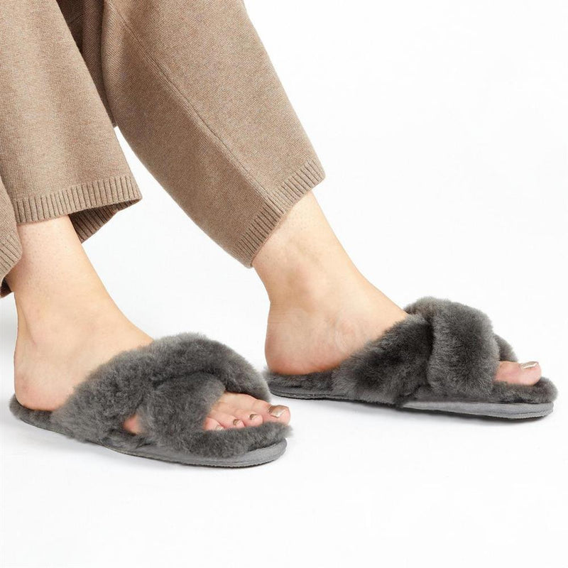 Dory Sheepskin Slippers - DORY / 322 761