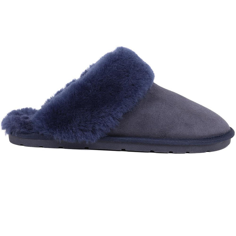 Bella-Rose Sheepskin Mule Slippers - BELLA-ROSE / 319 378