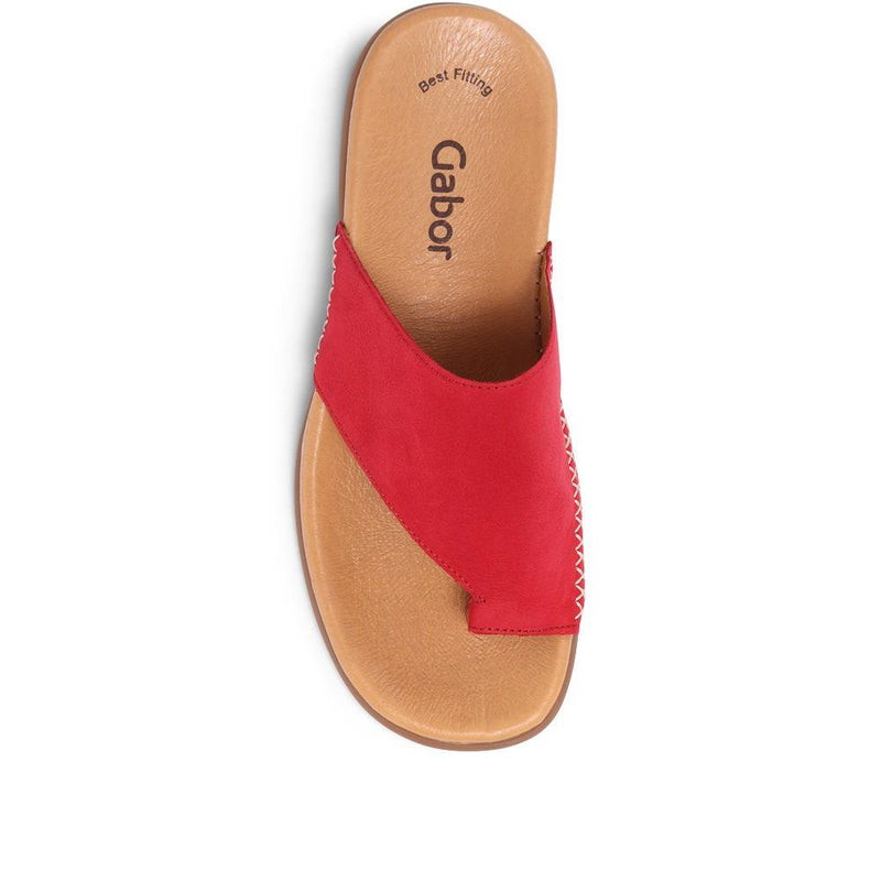 Lanzarote Leather Toe Loop Mules - GAB29615 / 314 556