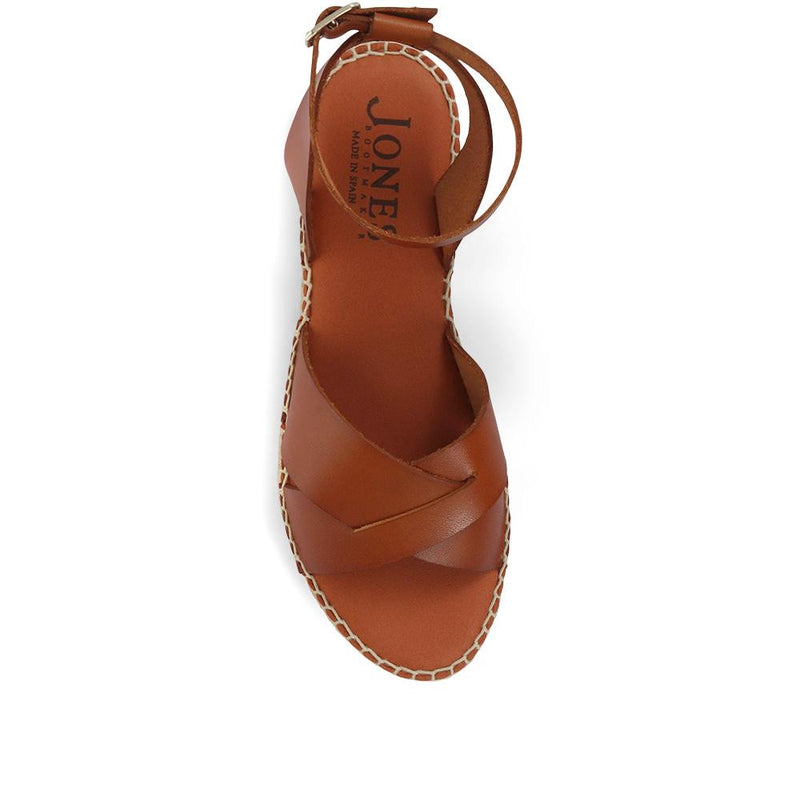 Agnes Leather Flatform Sandals - AGNES / 320 144