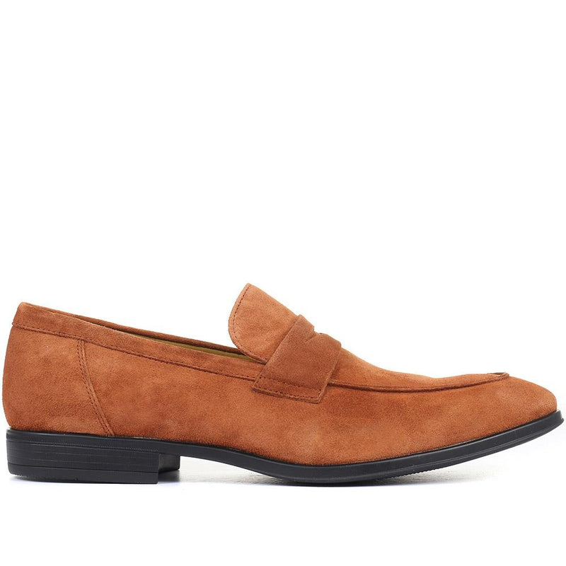 Finsbury Suede Penny Loafers - STEPT33504 / 320 120