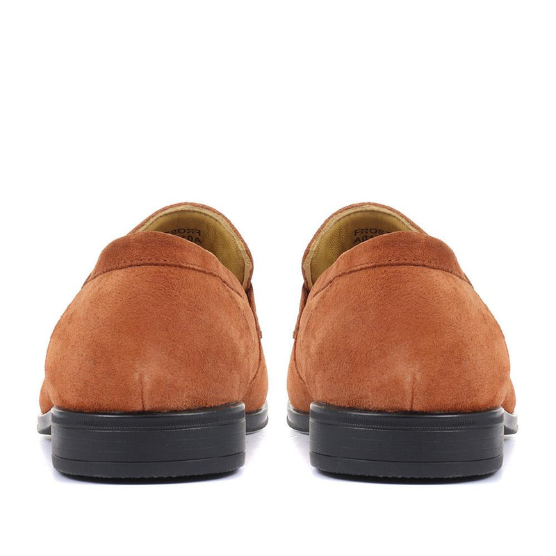 Finsbury Suede Penny Loafers - STEPT33504 / 320 120