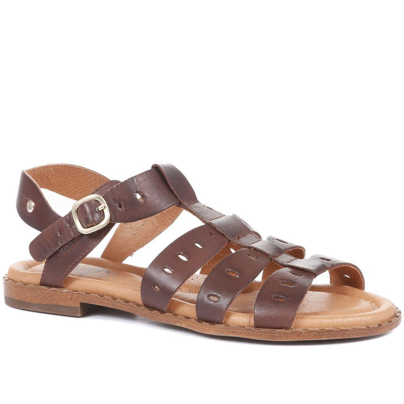 Leather Gladiator Sandals - PIKO35501 / 322 083