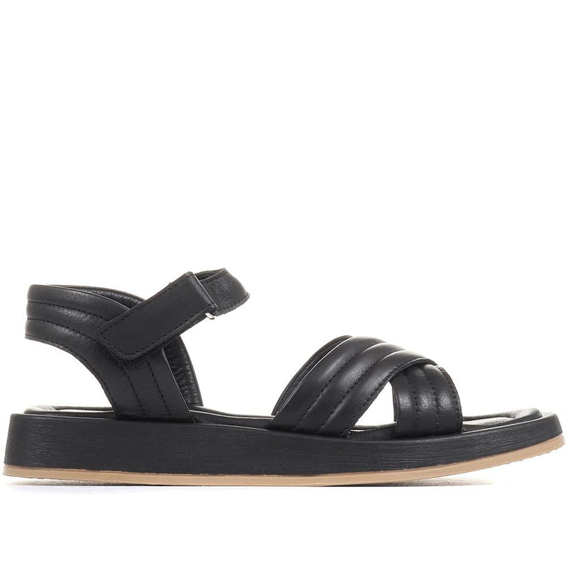 Maera Leather Platform Sandals - MAERA / 322 402