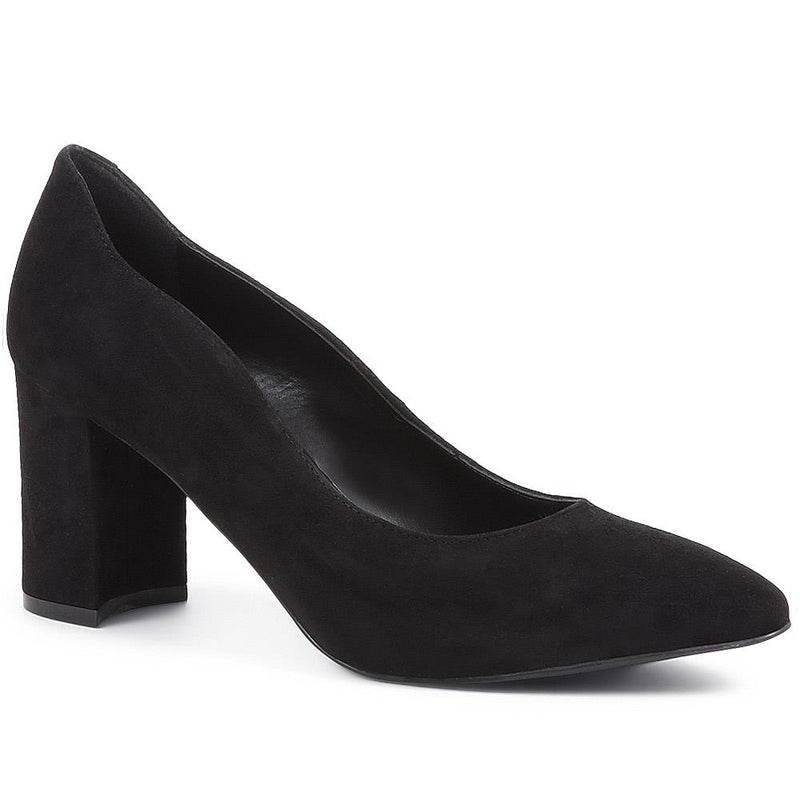 Chrystina Suede Court Shoes - CHRYSTINA / 323 092