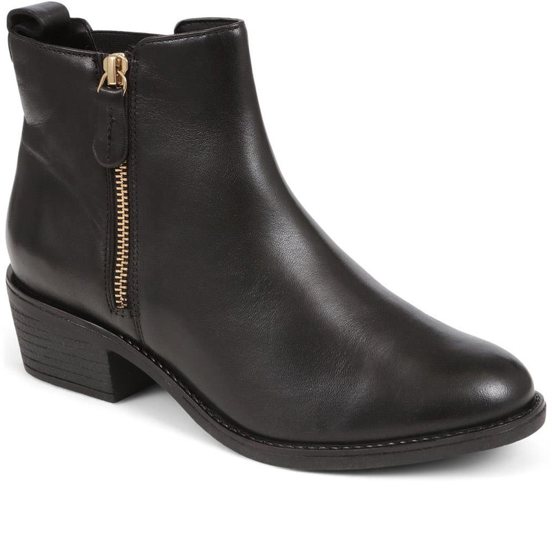 Leather Heeled Chelsea Boots - GUP38500 / 324 315