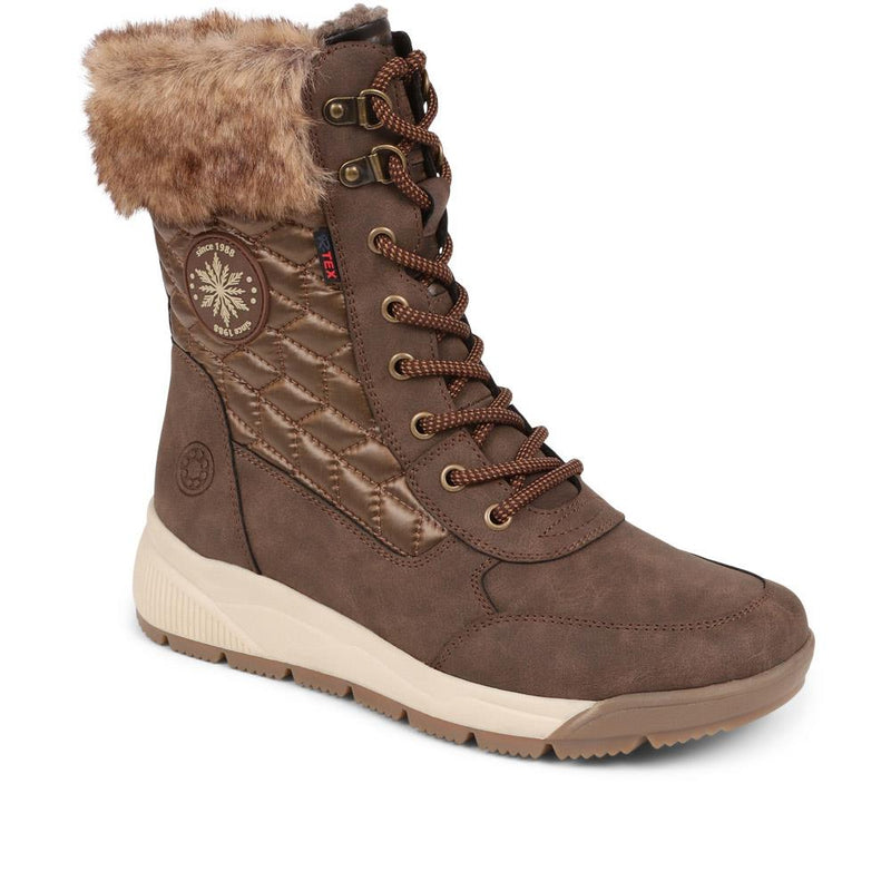 Faux Fur Cuff All-Weather Boots - CENTR38021 / 324 268