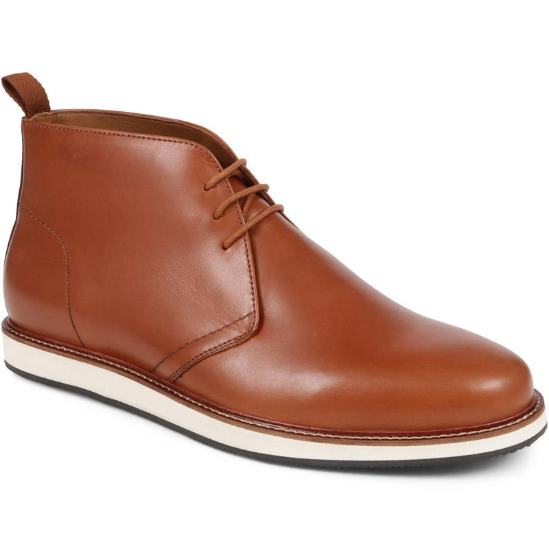 Ezra Leather Chukka Boots - EZRA / 324 393