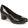 Block Heeled Court Shoes - BRIO38007 / 324 262