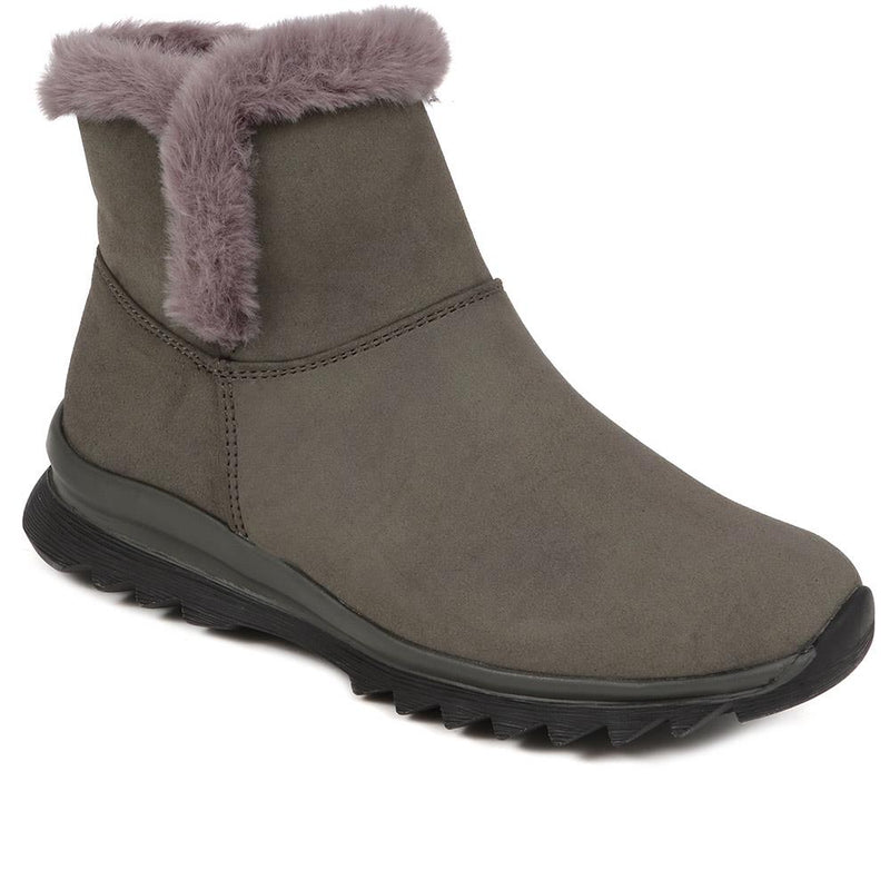 Fleece Lined Ankle Boots - WBINS38125 / 324 523
